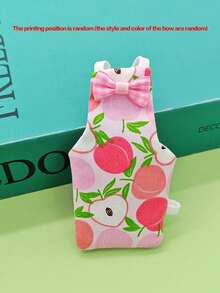 1 pieza Traje lindo de loro, bolsa para pañales, pañal para loro apto para loros, cacatúas, palomas - Ropa protectora lavable y reutilizable para pájaros pequeños (La posición de la impresión es aleatoria) - Multicolor - Ver 15