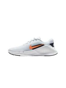 Nike Flex Train Men's Workout Shoes White/Black/Safety Orange HV9972 - WHITE/SAFETY ORANGE-BLACK - View 5