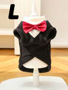 Golden Retriever Dog Clothing For Autumn And Winter, Corgi Cat Suit Pet Dress, Cat Clothes - Black - View 9