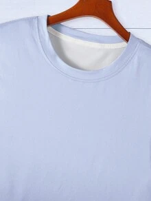 Manfinity RSRT Bộ đồ nam gồm áo tank top cổ tròn in hình cây cọ và quần short kiểu dáng thường ngày. - Nhiều màu - Xem 4