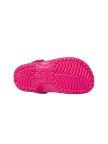 Crocs CLASSIC CLOG Kids' Clogs Classic Comfortable Breathable Daily Weekend Travel 210985-6ZQ - Gold Pink - View 4