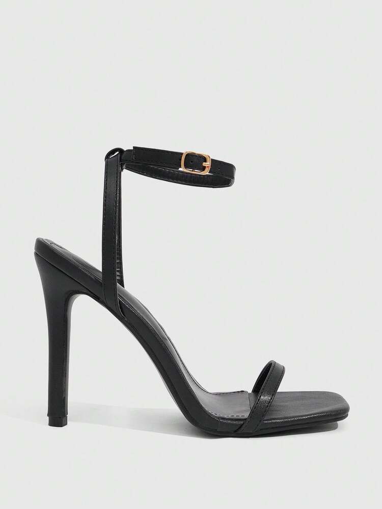 CUCCOO SZL Women's Elegant Minimalist Heeled Sandals For Commuting Valentine's Day Spring Shoes Prom Heels Summer Shoes