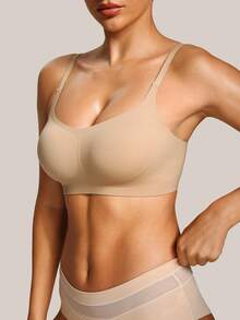 Barelissa 3pcs/Set Seamless Adhesive Bras For Women - Multicolor - View 5