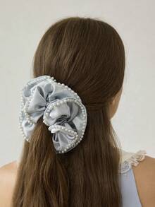MOTF PREMIUM Diadema con perla rodeada de un ambiente azul - Azul - Ver 1