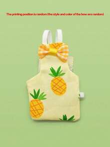 1 pieza Traje lindo de loro, bolsa para pañales, pañal para loro apto para loros, cacatúas, palomas - Ropa protectora lavable y reutilizable para pájaros pequeños (La posición de la impresión es aleatoria) - Multicolor - Ver 18