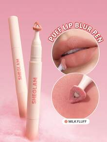 SHEGLAM Marshmallow Puff 唇部暈染筆-031 Milk Fluff 品牌美妝化妝品 適合女士與女孩 - 031 牛奶絨毛 - 查看 1