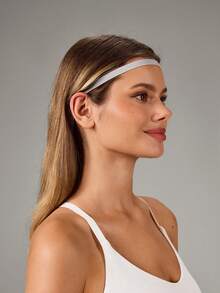 OutZeal Diadema deportiva delgada gris y morada - Multicolor - Ver 5