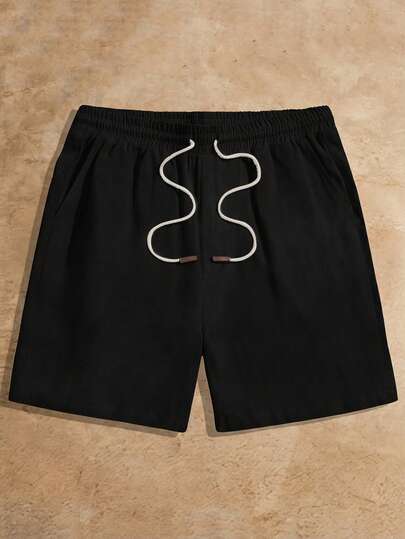  HIMLAND Men's Casual Solid Color Drawstring Waist Slant Pocket Shorts, Summer ,Men's Sage Green Linen Beach Shorts ,Comfortable Elastic Waist Drawstring Summer Pants ,Lightweight Breathable Vacation Outfit Men ,Casual Solid Color Lounge Shorts With Pockets ,Relaxed Fit Knee Length Shorts For Guys ,Soft Texture Washed Linen Look Shorts ,Men's Linen Shorts, Elastic Waist Drawstring Casual Summer Beach Pants ,Lightweight Sage Green Lounge Bottoms With Pockets ,Perfect For Beach Or Home ,Breathable Linen Look Shorts ,Men's Sage Green Linen Texture Shorts For Husband Boyfriend Gift Simple Fashion Commuting Summer
