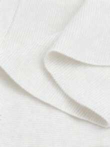 GlowEve CURVE Áo khoác cardigan cài nút hình vỏ sò thời trang tối giản đa năng dành cho nữ cỡ lớn năm 2026, hoàn hảo cho trang phục hàng ngày. - trắng - Xem 5