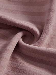 NudeFit 5PCS Women Plus Size Comfy Stretch High Waisted Striped Seamless Full-Coverage Panties - Multicolor - View 7