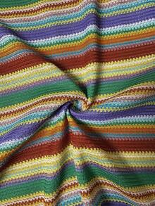 Sylviya Damklänning med texturerad sommarsemester - Multifärgad - Visa 7