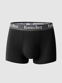 Manfinity Underwear&Sleepwear Basics 10条装 男士舒适简约字母印花平角内裤 - 彩色 - 查看 3