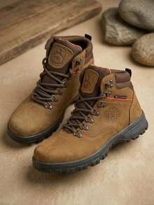 Men's Safety Boots, Sturdy Work Boots With Metal Eyelets And High Quality Sturdy Sole For Added Protection. - Arena - View 1