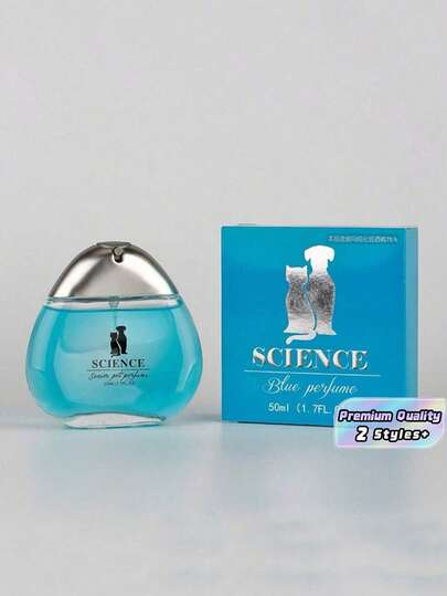 50ml Premium Pet Fragrance In Glass Bottle, Long Lasting Fragrance For Removing Pet Odor, Suitable For Cats, Dogs And Other Pets, Romantic For Valentine's Day