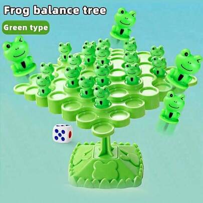 Balanced Tree Board Game And Jenga Game - Fun And Educational Puzzles For Famil…