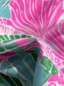 Swim Mod 2026 Spring/Summer Seashell Print Bikini Set, Ins Style Fresh & Minimalist, Flattering Two Pieces Swimwear For Beach Vacation - Multicolor - View 4