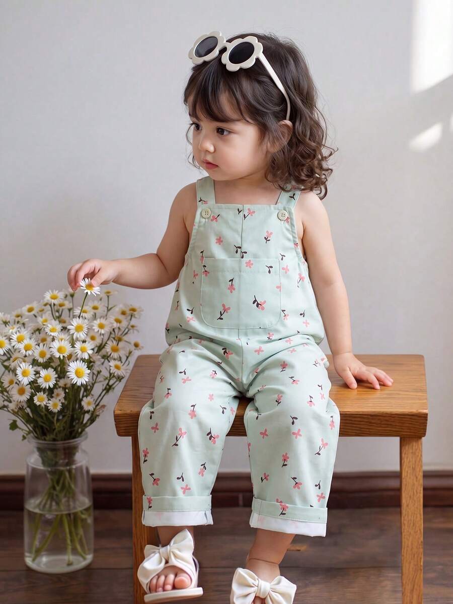 Souflis Souflis Baju Terusan Bayi Perempuan Usia 0-3 Tahun, Model Terbaru Musim Semi/Panas, Serbaguna, Cocok untuk Semua Musim