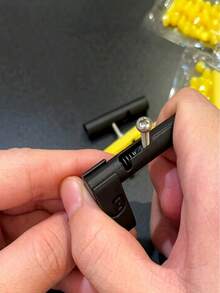 MINKOJA Mini Finger Gun Stress Relief Toy, Finger Ring Shooter, Popular Small Gadget. - Multicolor - View 6