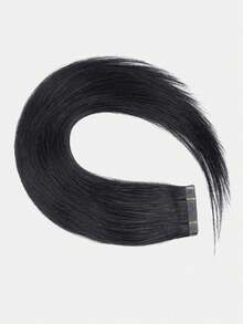 Extensiones de cabello humano con cinta de PU, sin pegamento, cinta adhesiva, piel sintética de PU sin costuras, 40G-50G, para cabello fino, pre sellado con clips de coser, cintas, micro enlaces de coser - S01 - Ver 18