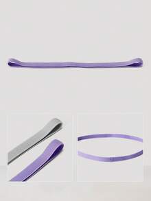 OutZeal Diadema deportiva delgada gris y morada - Multicolor - Ver 4