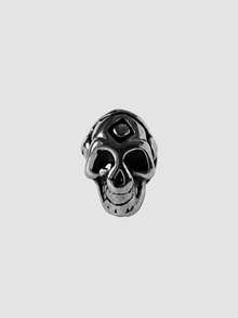 MortiRose 4PCS Gothic Style Earrings Punk Disc Studs Cartilage Earrings Dangle Stud  Skull  Helix Ear Tragus Piercing Body Jewelry,Goth/Gothic/Punk/Grunge/Dark Gothic,Streetwear,Summer/Festival/Prom/Party,Vintage - Steel color - View 5
