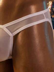 DrisQ DrisQ Men's Sheer Sexy Fashion Underwear - White - View 4