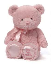 Spin Master Pink Teddy Bear Plush Doll 10"With Ribbon Bow, Soft Stuffed Bear Plush Figure With Cute Design, Decorative Plush Toy For Room Display Or Gift Idea - Multicolor - View 6