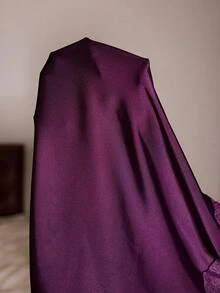 Slumberist Áo ngủ ren gợi cảm quyến rũ dành cho nữ - Màu tím - Xem 7