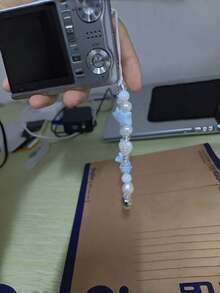 1pc Ceramic Starfish Phone Lanyard Lightweight Sturdy Anti Lost Breakaway Safety Clasp Beach Style Cute Nautical Decor Light Blue Color Phone Strap For Women Summer Vacation Ocean Themed Seaside Party Poolside Gift Popular Phone Accessory Travel Essential - Sea Breeze Blue Star Eyes Lanyard - View 3