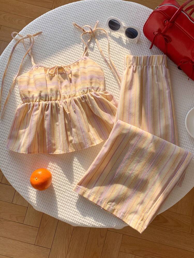 Women Two-Piece Outfits - 多色 3 - 查看 3