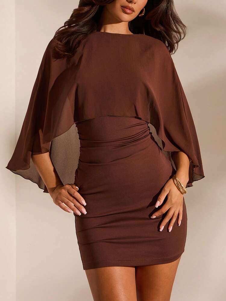burgundy wrap around dress Obelle – Dressxox This maxi dress fallhol 2025 Waist Size:44