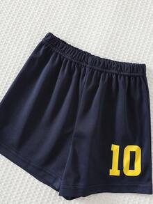 Cozy Pixies Bộ đồ thể thao 2 món cho bé trai/bé gái, áo thun không tay và quần short kẻ sọc đỏ xanh, phù hợp với đội Barcelona, thích hợp cho mùa xuân/hè, mặc trong nhà, ngoài trời, hàng ngày, chơi thể thao, dự tiệc, chụp ảnh, kỳ nghỉ, thi đấu. Bộ đồ 2 món dễ thương phối màu tương phản cho trẻ em, áo tank top và quần short, thích hợp cho mùa xuân/hè. - Nhiều màu - Xem 6