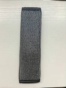 1pc Car Seat Belt Shoulder Cover With Rhinestone – Soft Leather Pad, Universal Fit, Comfort & Protection - multicolor - View 7