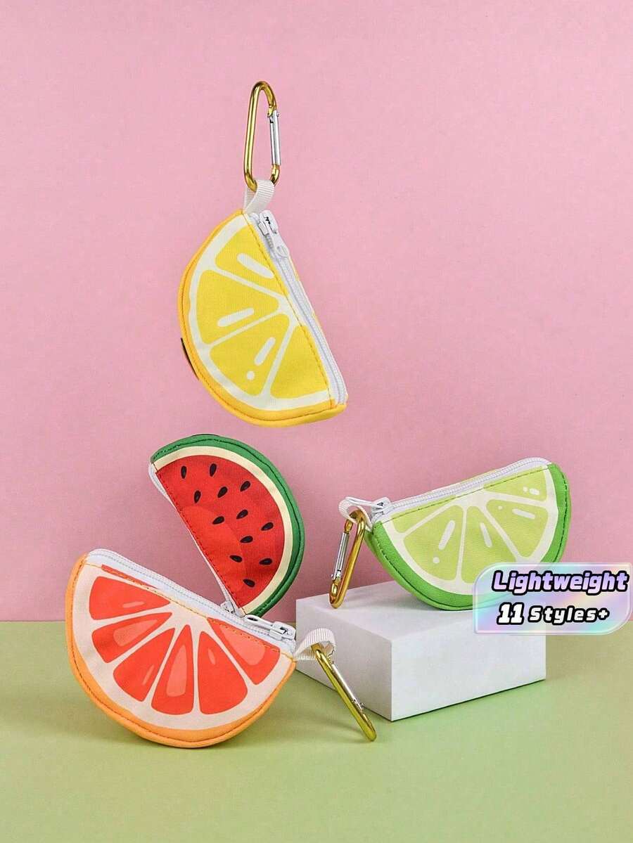 1pc High Quality Poop Bag Holder With Enlarged Capacity Adorable Fruit And Vegetable Designs For A Fresh Twist On Walks