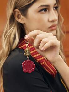 HARRY POTTER X SHEIN 金合金吊坠，礼品，返校季 - 混色 - 查看 5