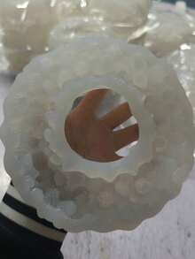 Large Raspberry Wreath Mold - Professional Baking & Craft Silicone Mold, Suitable For Materials, Chocolate, Soap, Candles, Plaster, DIY Wedding, Valentine's Day Decorations - Easy Release, Natural Texture Design, Material, Perfect For Christmas, Also Great For Thanksgiving - White - View 12