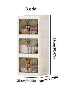 1pc Cosmetics Storage Box Household Luxury Desktop Dresser Skin Care Product Storage Box Facial Mask Dust Proof Drawer Sorting Cabinet Storage Rack - Multicolor - View 22