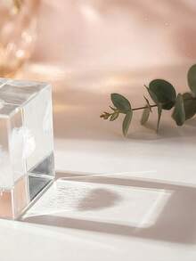 Cirelle 1pc Dreamy Cloud Crystal Figurine – Light Refracting Polished Finish – Office Desktop & Bedroom Accent – Sentimental Housewarming & Birthday Gift - multicolor - View 8