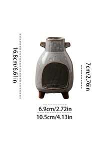 Madebyblanc 1 chiếc lư hương hình tai đôi/vuông/một tai, lư hương gỗ Palo Santo Peru, lư hương trị liệu cao cấp dành cho thiền định và yoga, lư hương hoa oải hương và cây xô thơm. - Nhiều màu - Xem 13