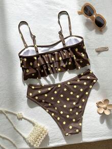 Swim Mod Bộ đồ bơi nữ đi biển mùa hè dễ thương, ngọt ngào, phong cách retro với họa tiết hoa. - Nhiều màu - Xem 2