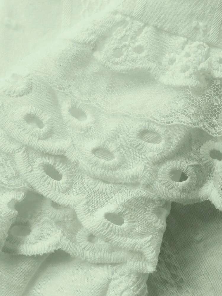 Women's Hooded Long Sleeve Loose Textured Fabric Lace Patchwork Casual Vacation Style Regular Jacket