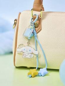 HELLO KITTY AND FRIENDS | SHEIN 1PC HELLO KITTY AND FRIENDS Cute Blue Star Puppy Keychain Bag Pendant - Multicolor - View 5