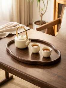 Cirelle 1 buah Baki Multifungsi Praktis - Bentuk Asimetris Retro dengan Tutup, Baki Teh, Cocok untuk Dekorasi Rumah, Kantor, Hotel, atau Hadiah, Terutama untuk Ruang Tamu, Kamar Tidur, atau Acara Pesta Teh. Aksesori Pesta Teh | Baki Dekoratif, Baki Teh. - MultiWarna - View 4