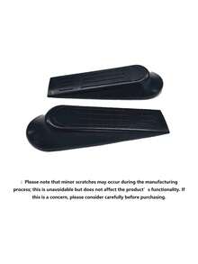 5PCS Creative Wind Resistant Door Stopper, Matte Plastic Surface Wedge, Door Stop, Anti-Collision Doorstop - multicolor - View 9