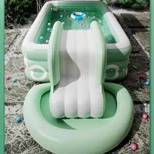 A Large Inflatable Pool, Family-Sized Pool, Portable Water Park, Suitable For Indoor And Outdoor Water Fun, Party Pool, Made Of Thick, Durable PVC, Inflatable And Portable - Vitality Series - View 3