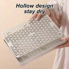 1pc Rabbit Litter Box Small Pet Toilet Tray Bunnie Corner Toilet Box For Ferret Hamster Dragon Cat Guinea Pig Dutch Pig Supplies - multicolor - View 4