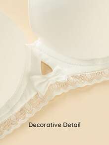 Bralution Minimalist Smooth Thin Underwire Push-Up & Side Enhancing Bra - White - View 4