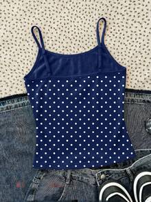 Áo tank top hai dây tối giản phong cách thường ngày dành cho thiếu nữ, áo mùa hè. - Nhiều màu - Xem 3
