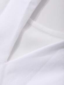 Dazy Tall Vestido largo y holgado sin mangas, vestidos de verano de estilo vacacional para mujeres - Blanco - Ver 5
