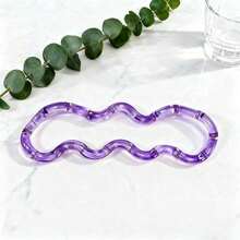 MINKOJA MINKOJA 1pc New Color Changing Twist Fidget Toy, Transforms Into Multiple Shapes, Stress Relief Toy For Teens, Crystal Color Twisty Toy, Handheld Desktop Toy To Relieve Anxiety, Suitable For Classroom, Outdoor, Office, Perfect As Desktop Decor, Classroom Prize, Party Favor, Holiday Gift - Multicolor - View 16